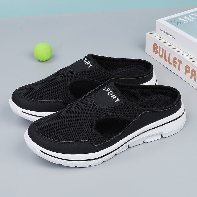 Men And Women's Fashion Casual Half Drag Light Sports Shoes